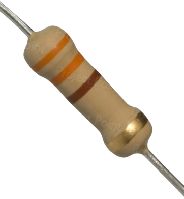 330 Ohm Resistor – ±5% Tolerance, 1/4W