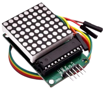 8x8 MAX7219 LED Dot Matrix Display Module