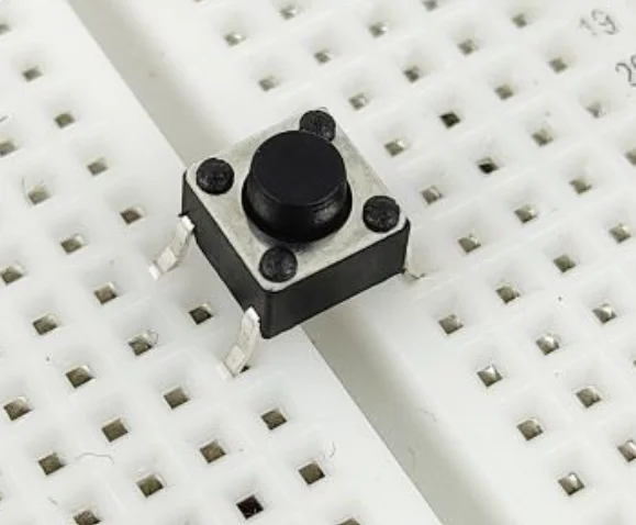 DPST Push Button Miniature Tactile Switch – 4 Pin Momentary Switch
